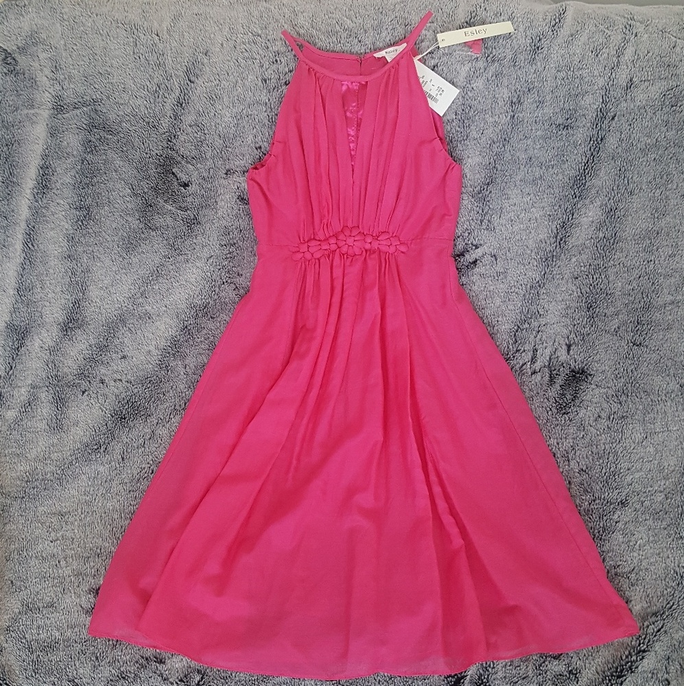ESLEY FROM IVY & LEO ||| PINK DRESS NWT